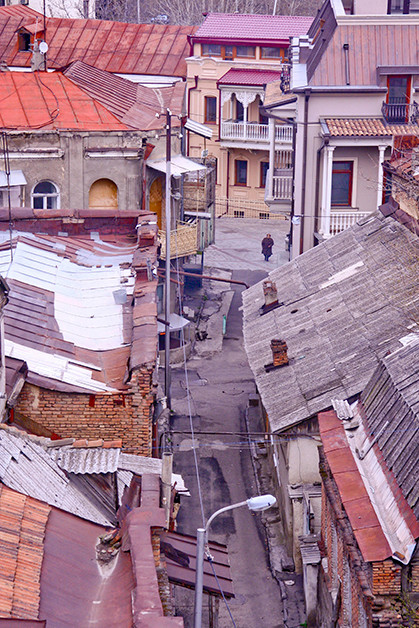 Крыши старого Тбилиси